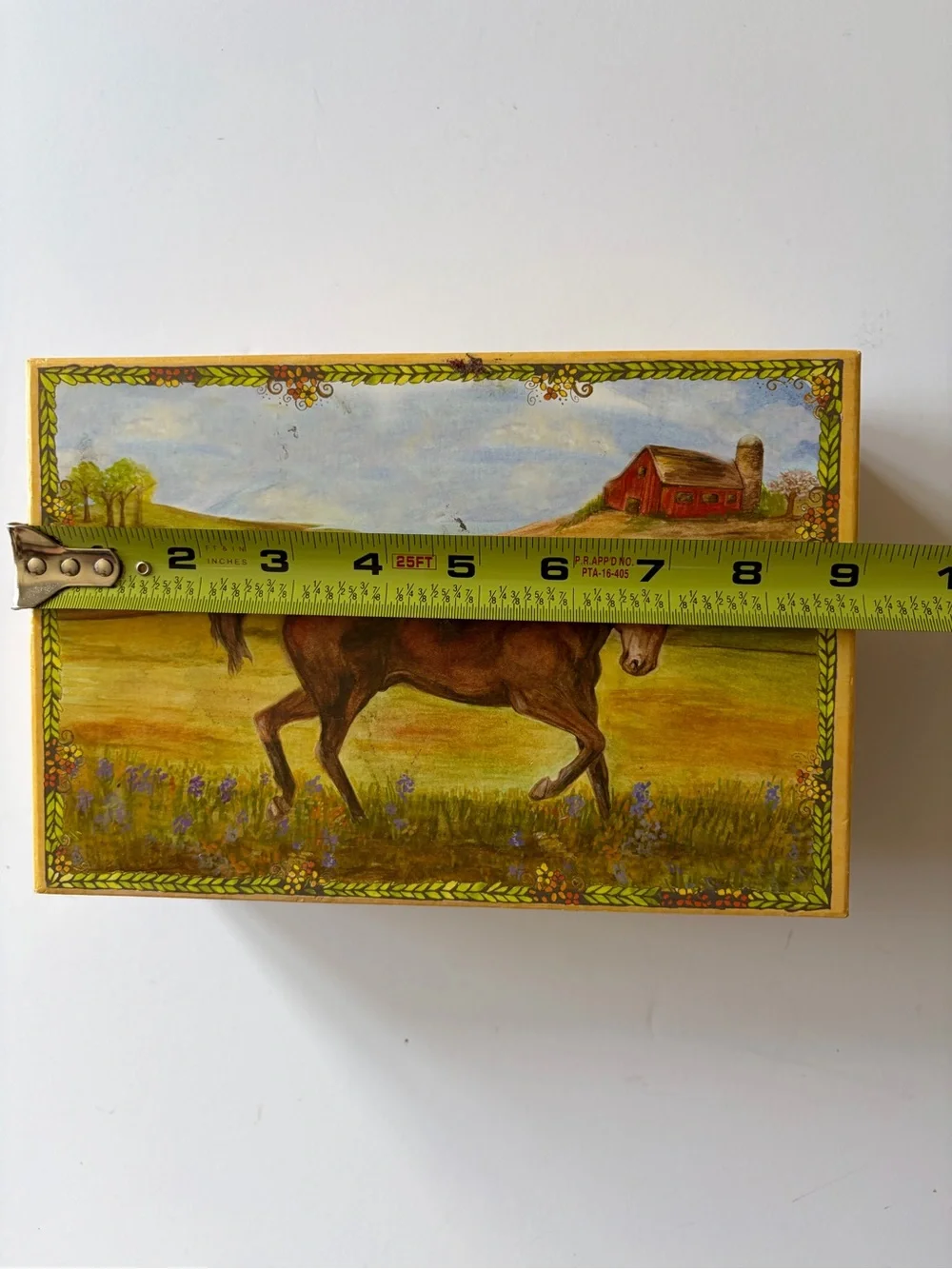 Enchantmints 2006 Vintage Horse Jewelry Music Box with Twist Song Western Pony